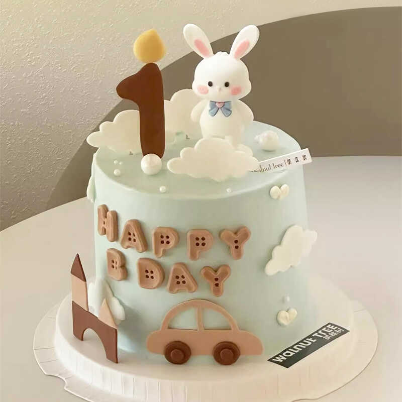 ins风小兔子宝宝网红甜品插件