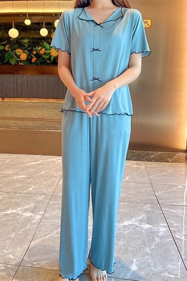 莫代尔家居服套装女睡衣