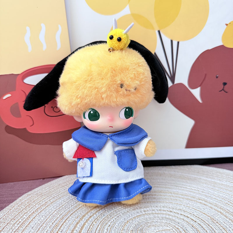 泡泡玛马毛绒挂件DIMOO搪胶衣服