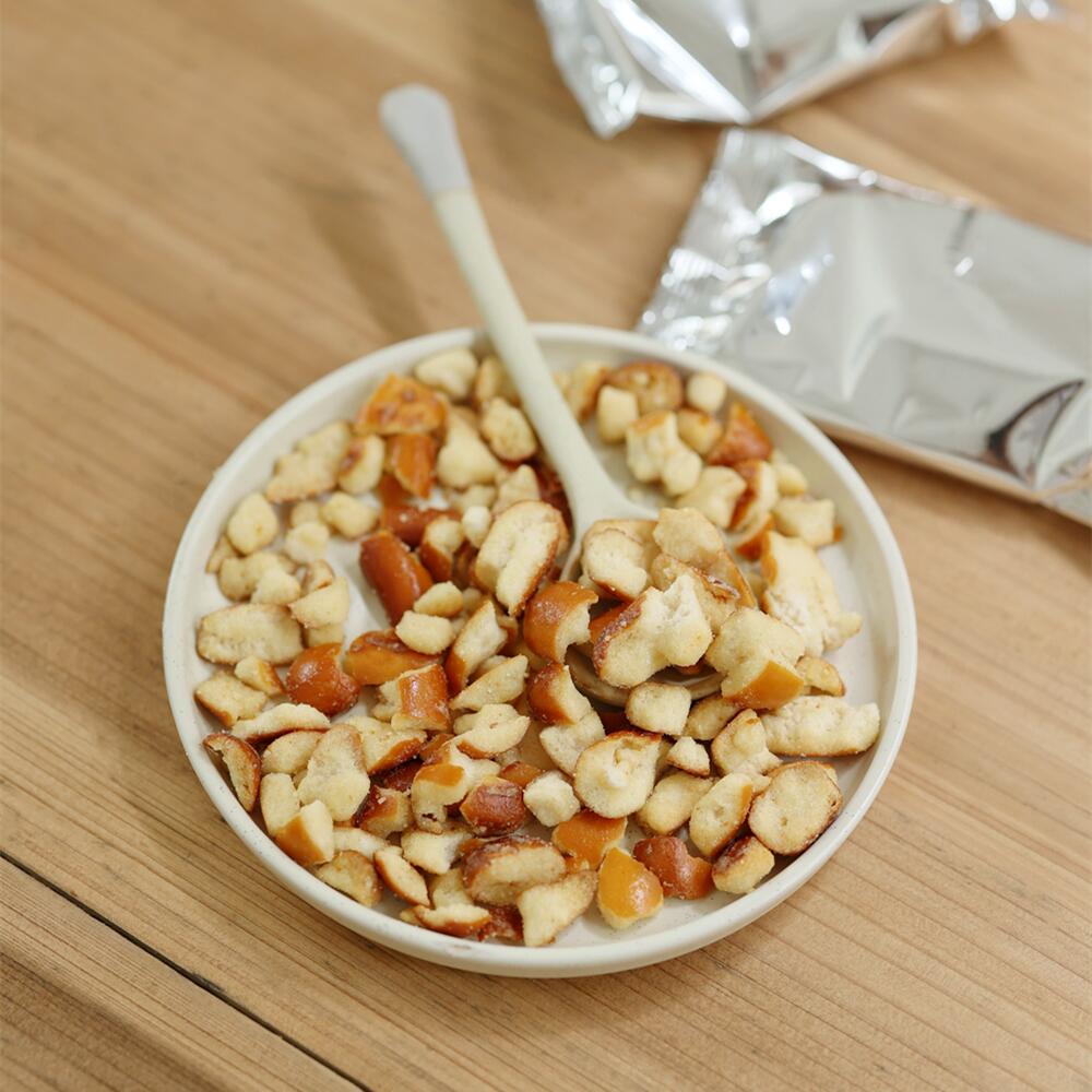 碱水烤面包脆海盐焦糖烤面包干