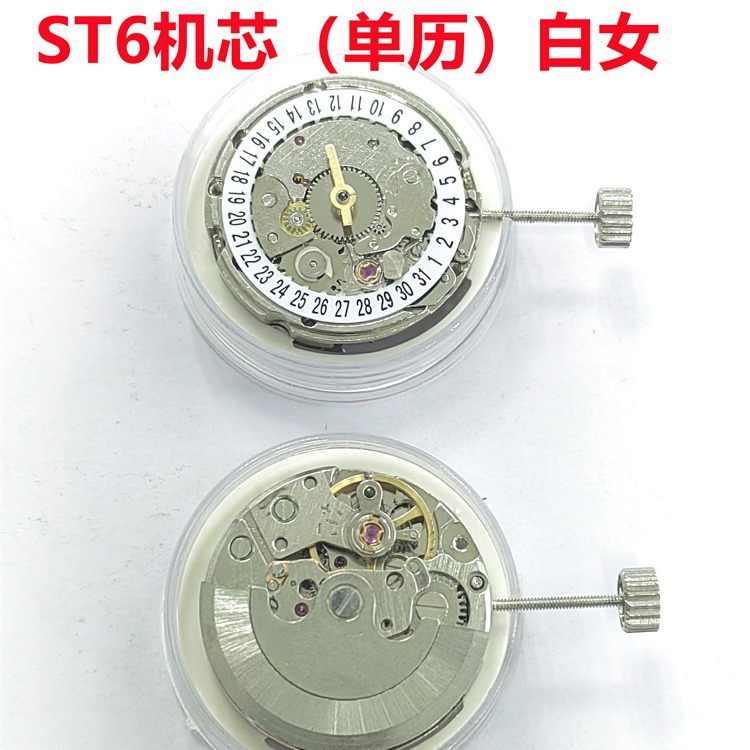手表国产机械 ST6机芯 3.6.9 单历 男  女 镂空