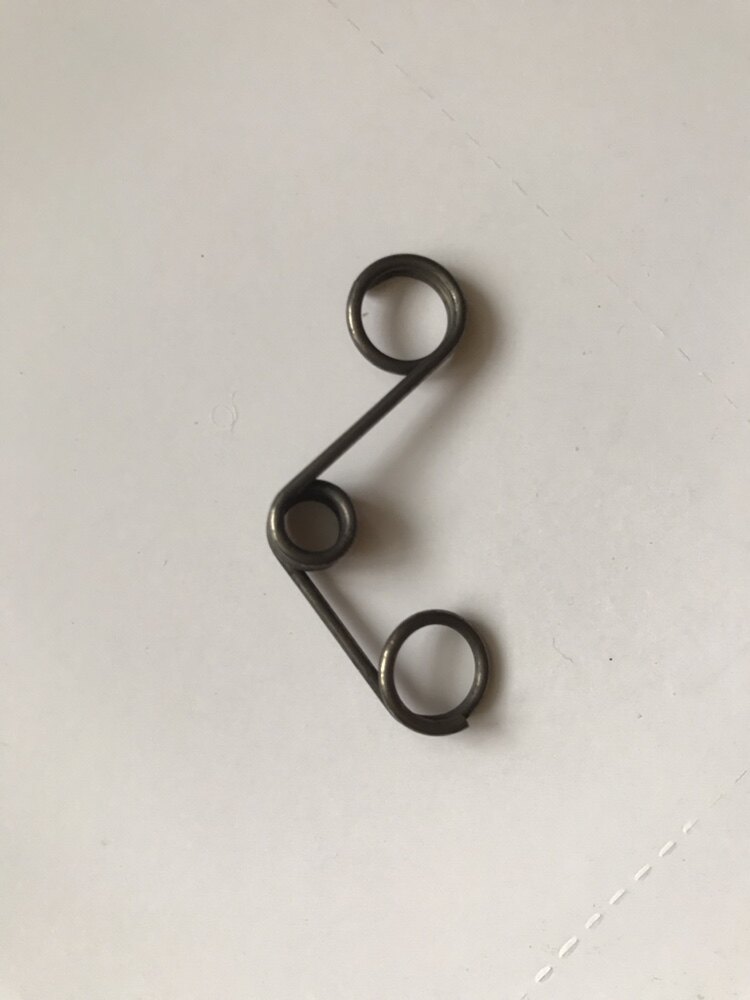 第吉尔keylock指纹锁tc5tc6tc7天地自弹锁体弹簧锁芯配件2根