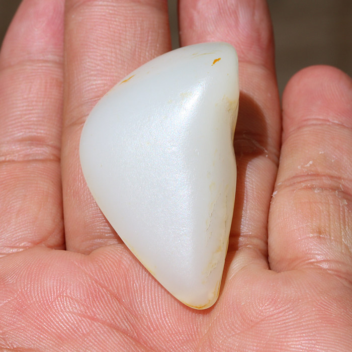 正宗新疆和田玉籽料洒金皮珍品羊脂玉玉龙河原石玩料挂件实拍包邮