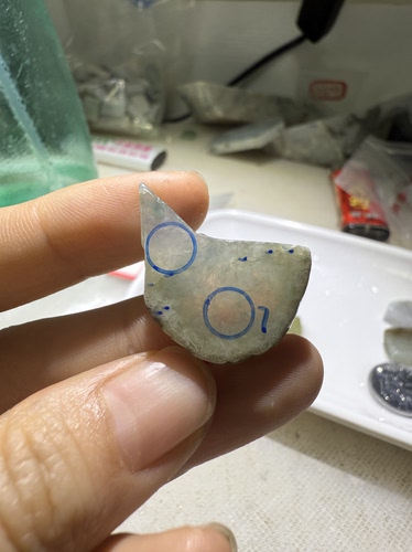 C545高冰天然缅甸翡翠保真保A假一罚三详情有尺寸
