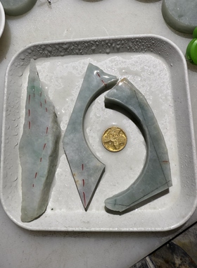 O445天然缅甸翡翠边角料保真保A假一罚三详情里有尺寸