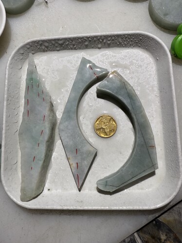 O445天然缅甸翡翠边角料保真保A假一罚三详情里有尺寸