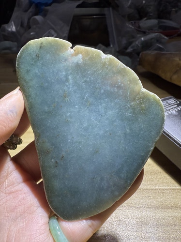 C1822糯冰天然缅甸翡翠A货边角料保真保A假一罚三详情有尺寸