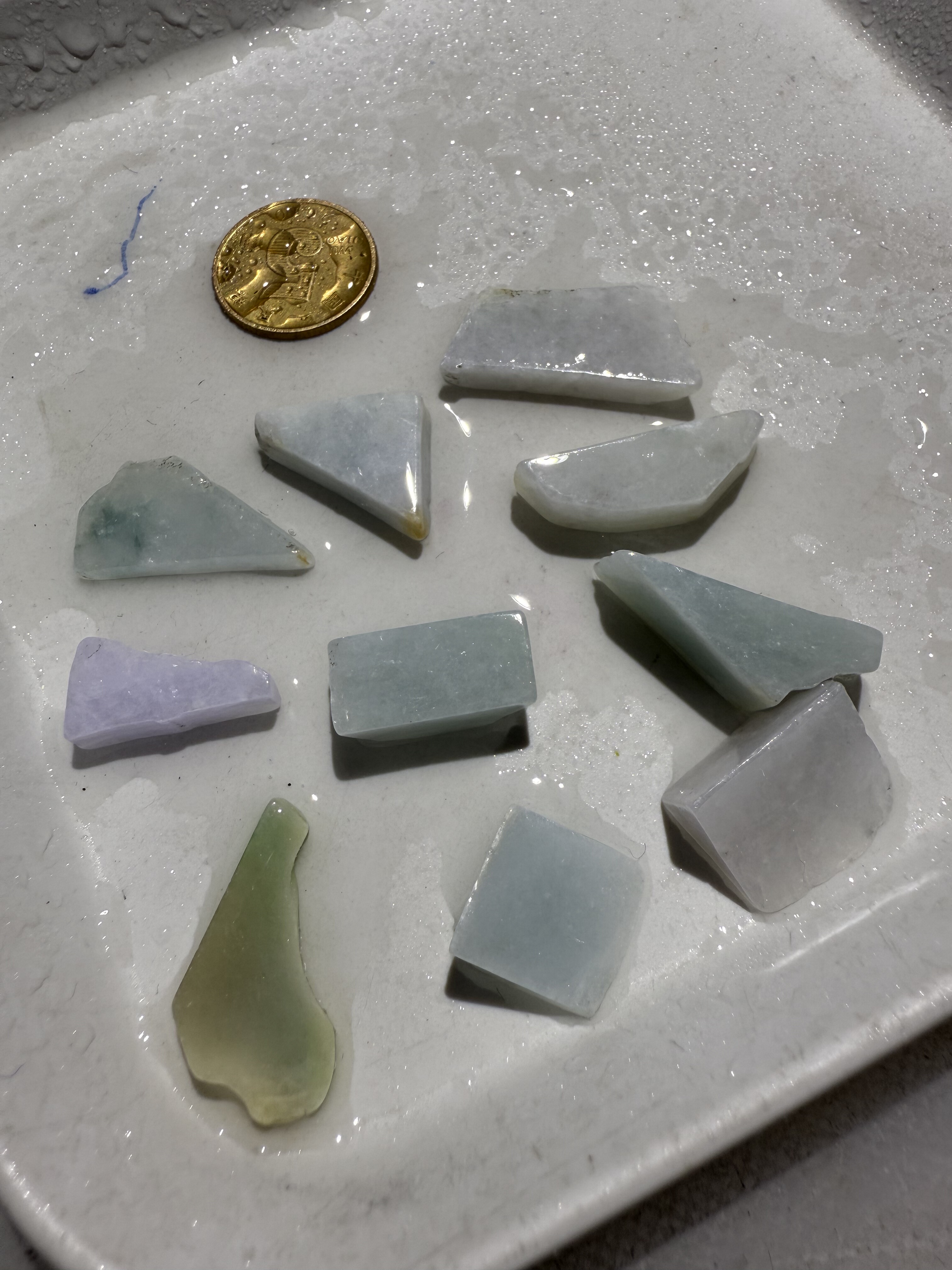 O381-390一份一盘天然缅甸翡翠A货边角料保真保A假一罚三,珠宝/钻石/翡翠,珠宝奇石,淘宝优惠券,粉丝福利购,淘宝优惠卷