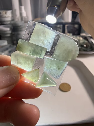 C809冰小提溜天然缅甸翡翠A货边角料保真保A假一罚三