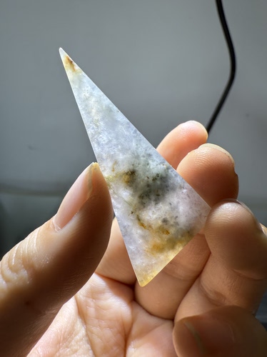 C481冰三彩特色天然缅甸翡翠边角料保真保A假一罚三详情有尺寸