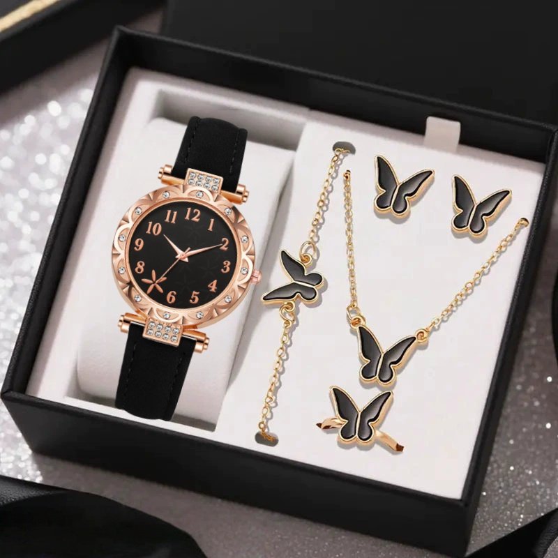 圣诞节礼物送女朋友2026新款蝴蝶首饰全套礼盒装20到30岁女生饰品