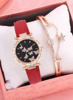 春节情人节送女朋友礼物简约时尚满天星复古手链ins风百搭不掉色