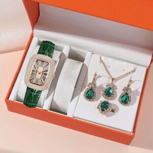 手表送女朋友520情人节礼物礼盒装 潮流爆款 石英表 时尚 2026年新款