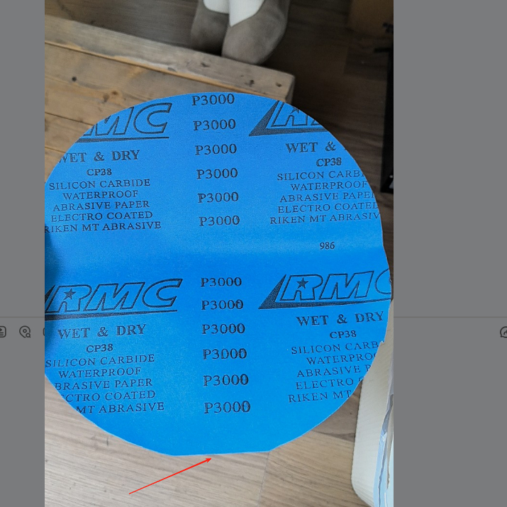 RMC金相砂纸背胶无胶均可做