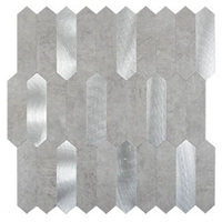 Светло-серые вертикальные полоски по 10,76 шт. на сторону.