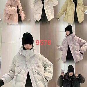 连帽羽绒服女冬季新款宽松显瘦百搭休闲加厚保暖轻薄外套0.87