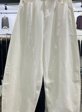 阔腿牛仔裤女秋季新款韩版高腰宽松显瘦百搭休闲弯刀裤世0.97