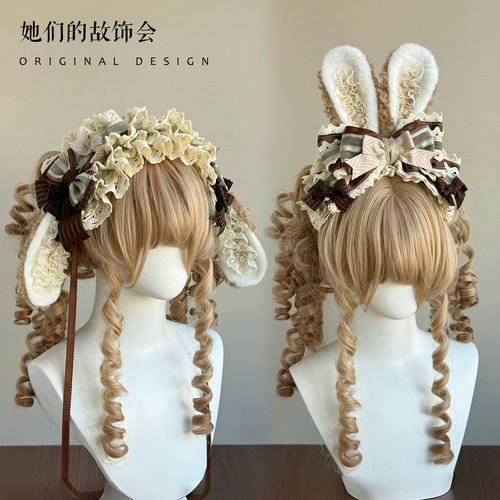 捉迷藏手作小物抹茶色发带KC发夹