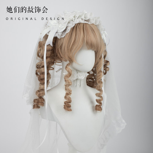 灯影手作小物Lolita发饰