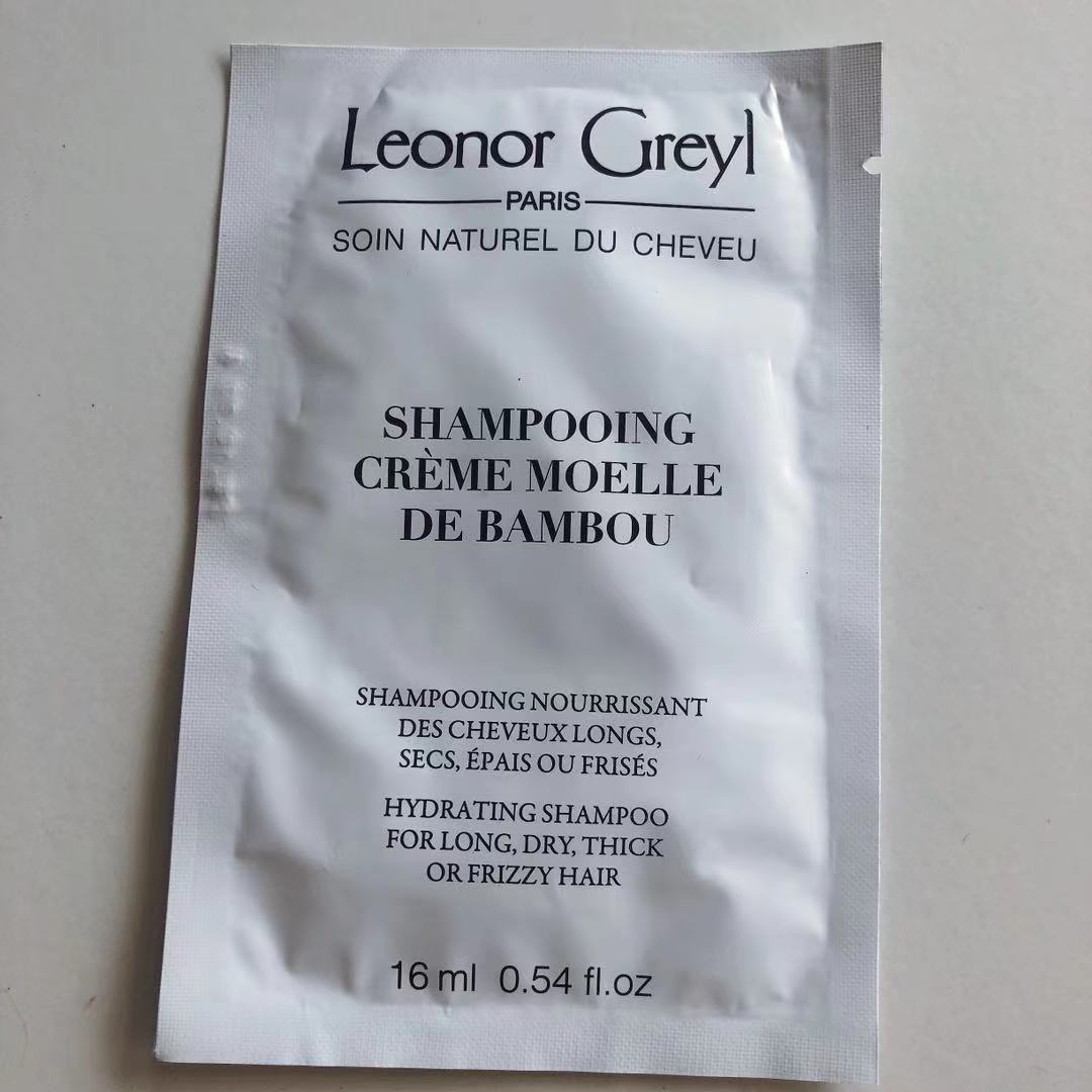 满百包邮现货Leonor Greyl小样试用装LG竹籽均衡洗发护发修护