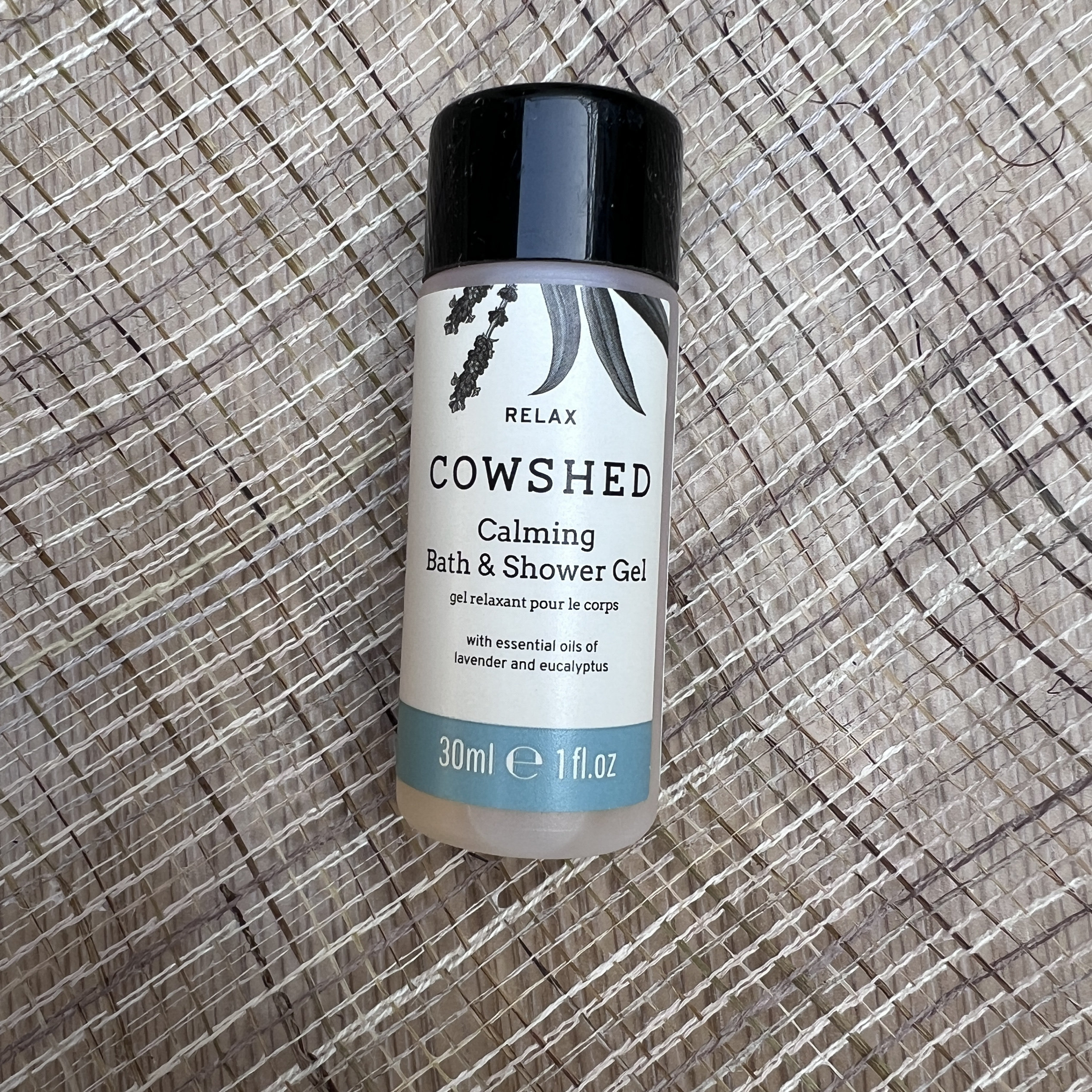 满百包邮Cowshed慵懒身体沐浴露森林木质调30ml旅行装