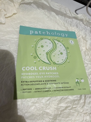 现货Patchology cool crush hydrogel Eye Mask Patches眼膜1对