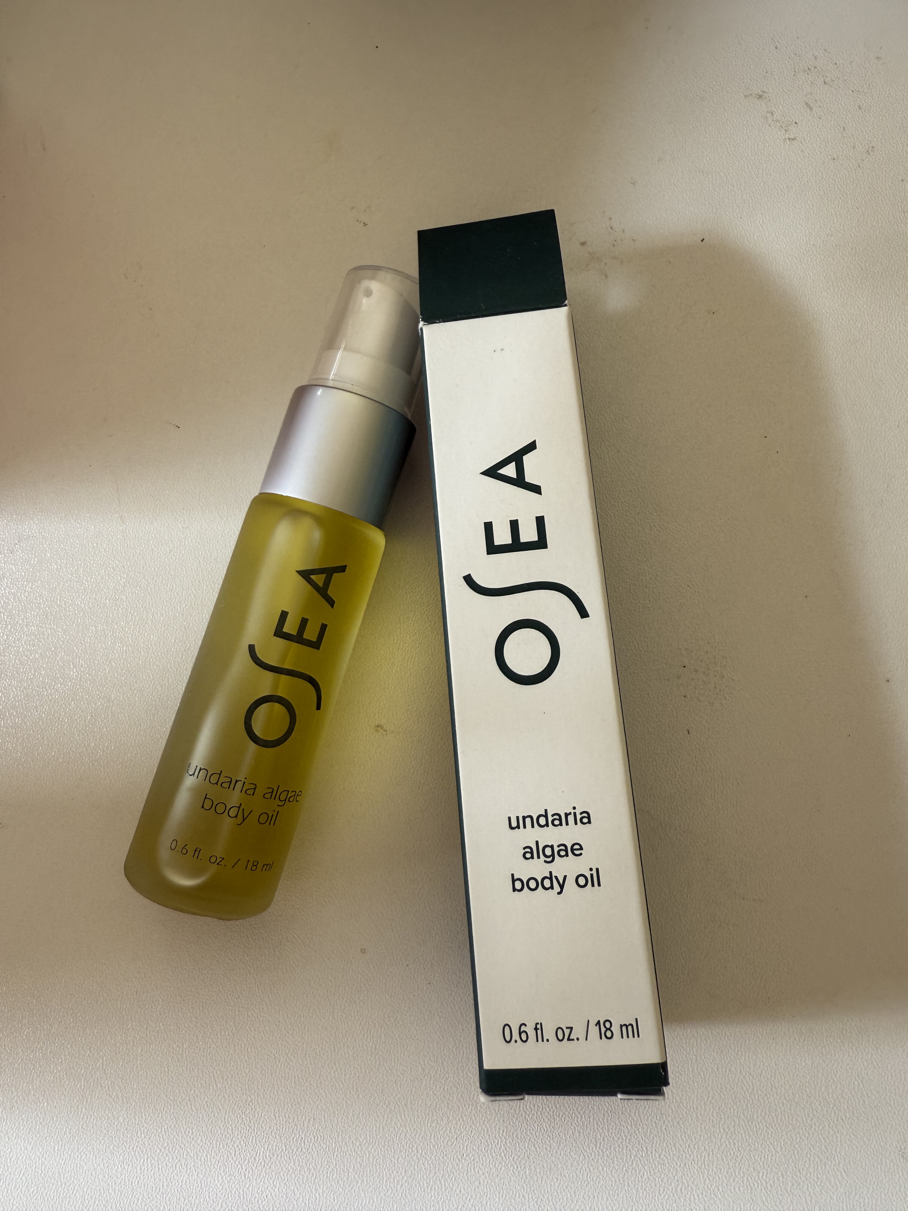 美版Osea undaria algae裙带菜身体油小样天然滋润抗衰淡纹18ml