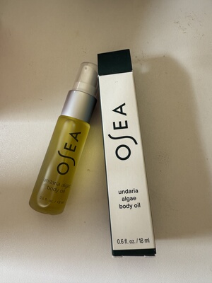 美版Osea undaria algae裙带菜身体油小样天然滋润抗衰淡纹18ml