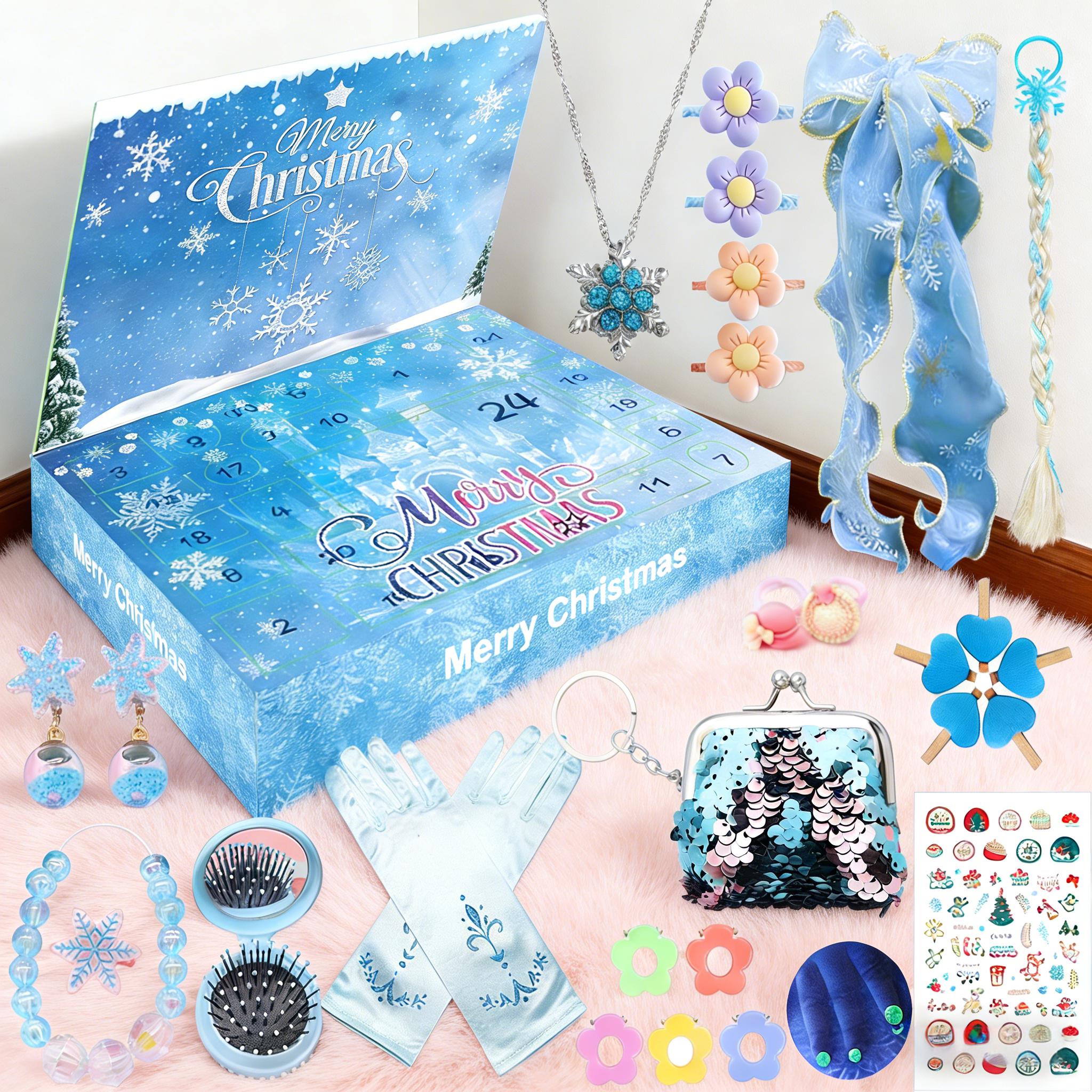 冰雪奇缘盲盒洞洞乐饰品卡通艾莎公主抽奖儿童小女生女孩生日礼物