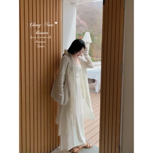 城南边儿4.14流苏开衫9羊毛细腻针织衫薄款春夏季外搭披肩