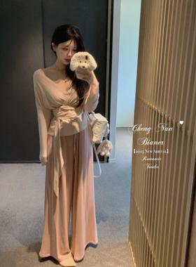 【11.9开179元3件】2.13与你清晨~te别爱的料子糯糯感早春有厚度