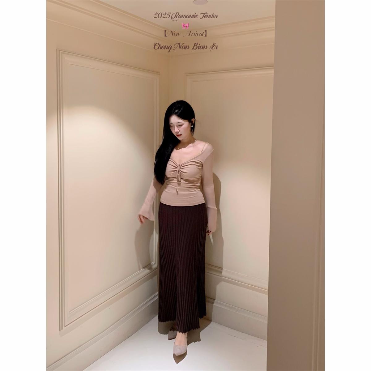 城南边儿冬日舞曲半身裙