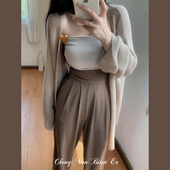 风吹麦浪麦穗纹抹胸上衣女背心 3件 11.9开39元 城南边儿8.29