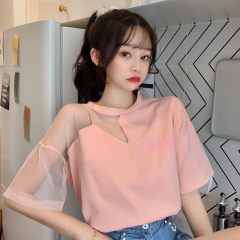 New style short sleeve T-shirt women's fashion design