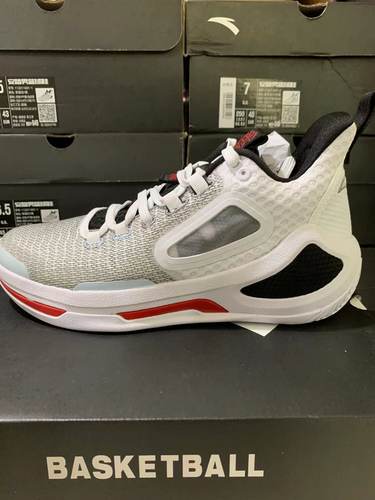 外场篮球鞋安踏防滑耐磨高帮