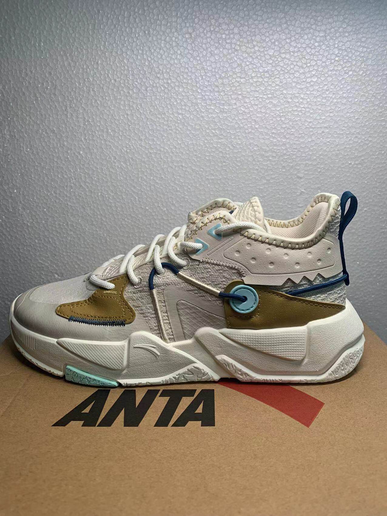 安踏霸道男鞋g6汤2021秋冬季新网面透气时尚休闲运动鞋112138084