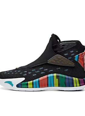 安踏KT5汤普森五代篮球鞋高帮防滑耐磨运动实战战靴112011101