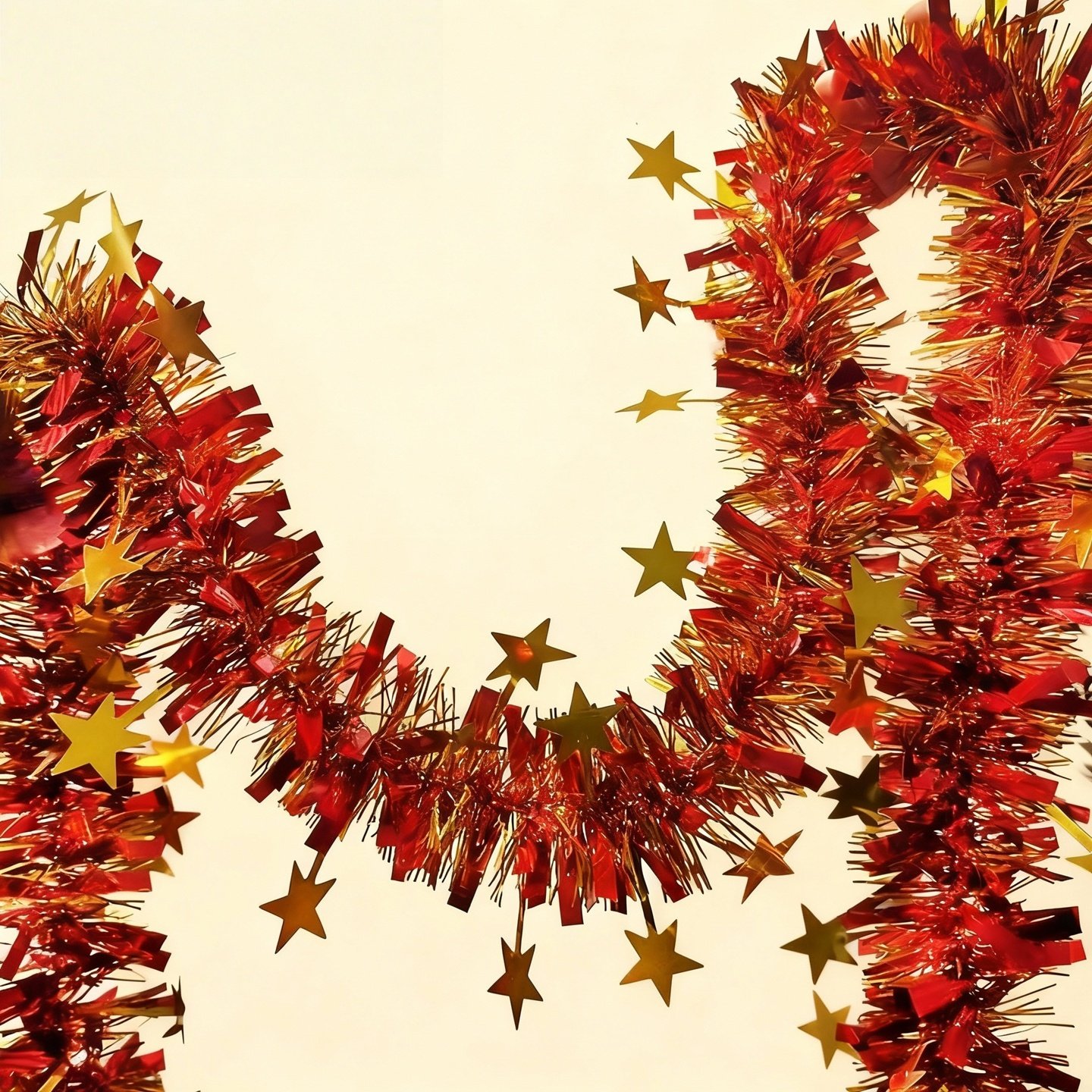 新年春节装饰毛条商场柜台珠宝店公司家庭氛围装扮场景布置红拉条