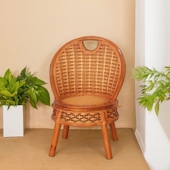 真藤椅子阳台家用成人休闲藤椅茶几三件套茶室椅小椅子室内痿凳子
