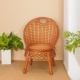 真藤椅子阳台家用成人休闲藤椅茶几三件套茶室椅小椅子室内痿凳子