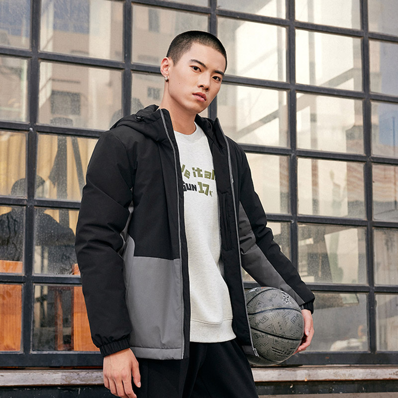 服2024冬连帽防泼水防风外套