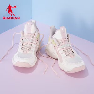 中国乔丹篮球鞋女高帮透气正品专业耐磨球鞋休闲老爹鞋女生运动鞋