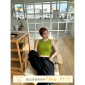 运动背心女带胸垫显瘦内搭外穿瑜伽短款 无袖 上衣 新款 JoyceBra夏季