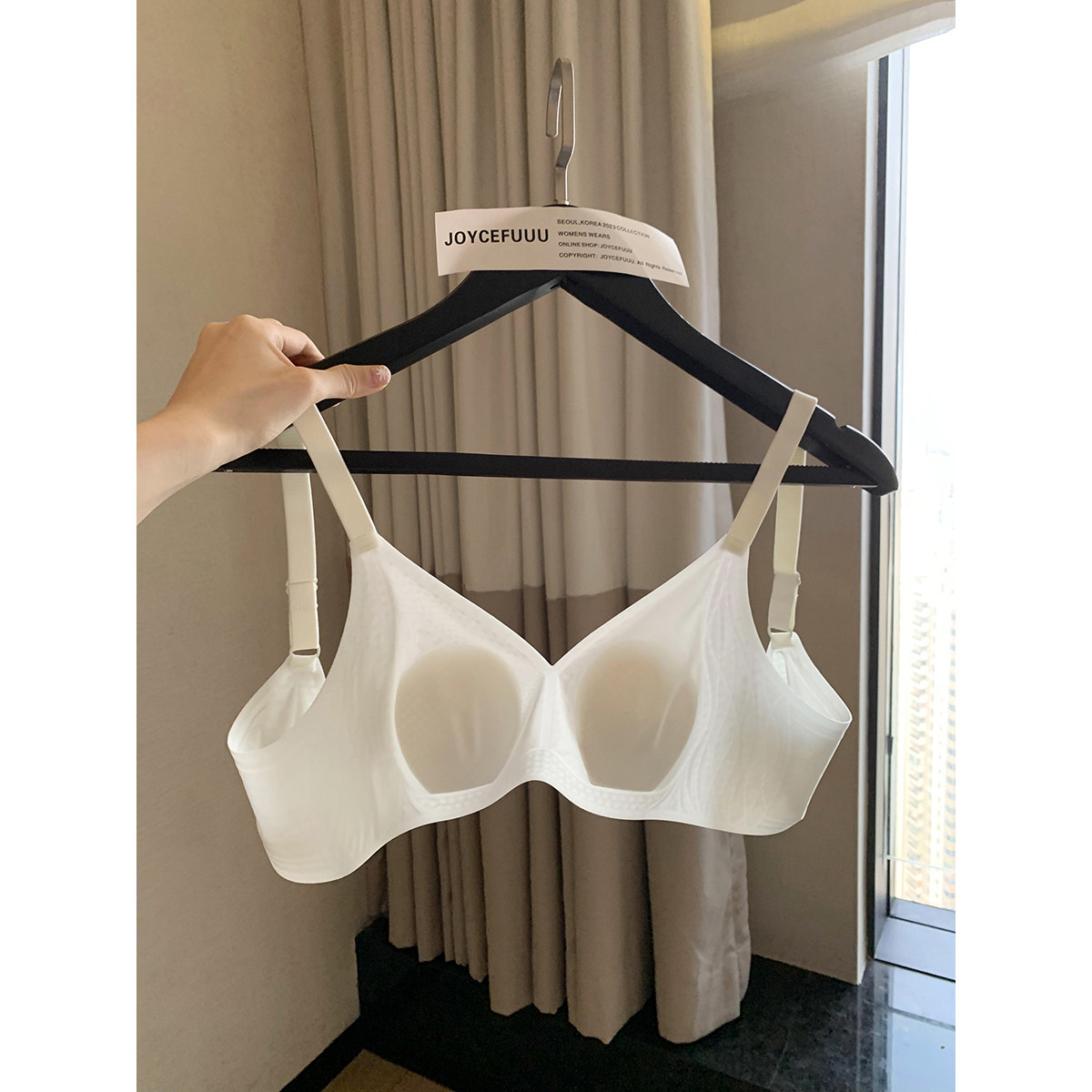 JoyceBra  薄款无痕兔耳朵杯内衣女夏季透气大胸显小显瘦舒适文胸,女士内衣/男士内衣/家居服,文胸,淘宝优惠券,粉丝福利购,淘宝优惠卷