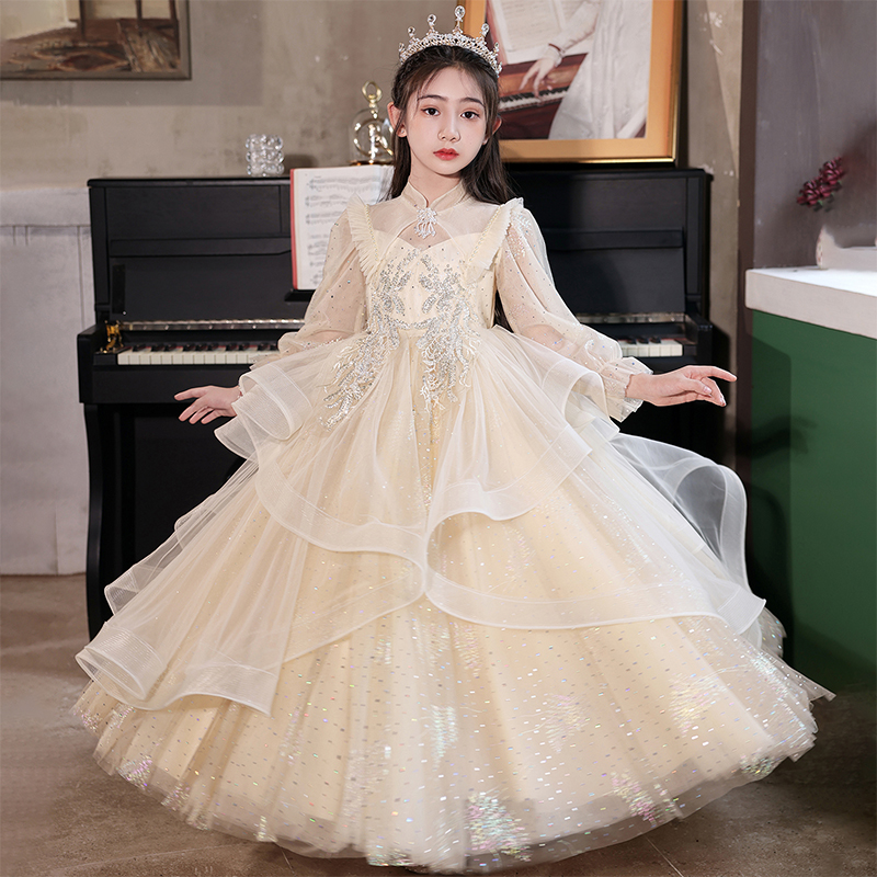 女童礼服轻奢小众高端花童婚礼
