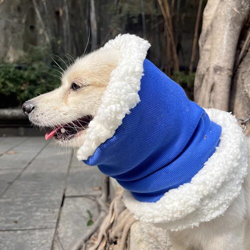 Dog Ear Muffs Noise Protection - Comfortable Neck Warmer