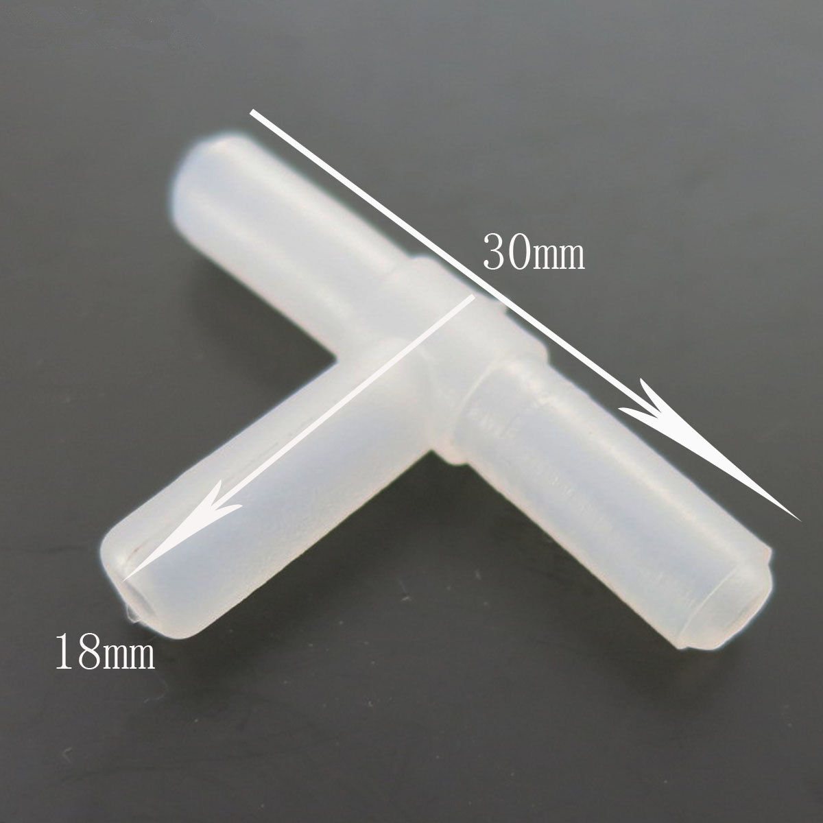 船模船水冷T型三通 4mm三通管 接头 水管分流 DIY硅胶管连接器