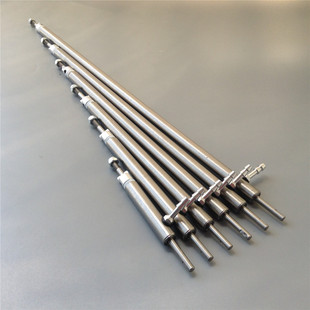 防水4mm不锈钢传动轴带油嘴 拉网船打窝船 遥控船模 密封轴系总成