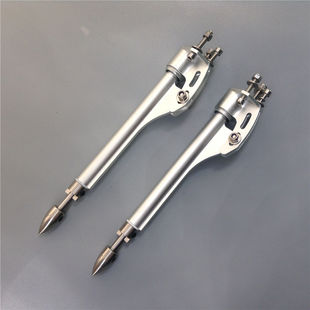 4.76mm正反向老鼠尾无刷电船软轴支撑架 双体船螺旋桨支撑架