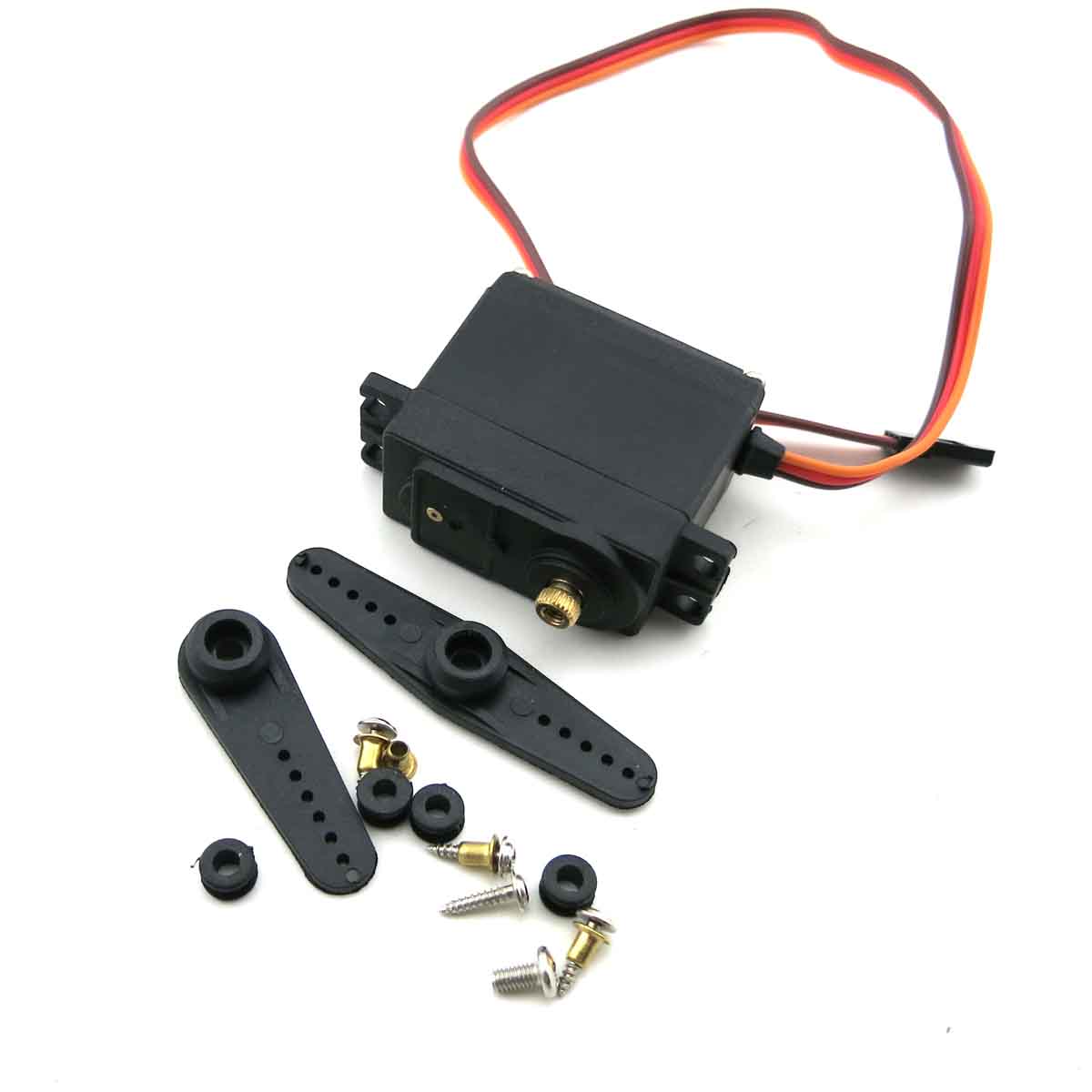 mg995舵机 金属齿轮舵机大扭力电机遥控车遥控船diy机械手机器人